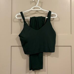 Offline by Aerie Green Workout Set